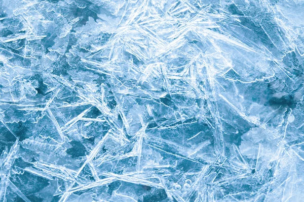 Textura de hielo abstracta —  Fotos de Stock