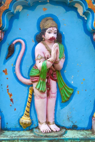 Sculpture of Hindu god. — Stock Photo, Image