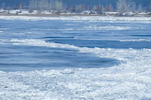 Spring break on the river — Stock Photo, Image