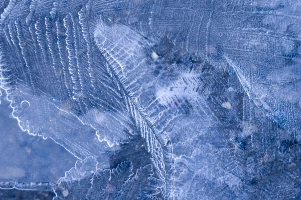 Struttura astratta del ghiaccio — Foto Stock