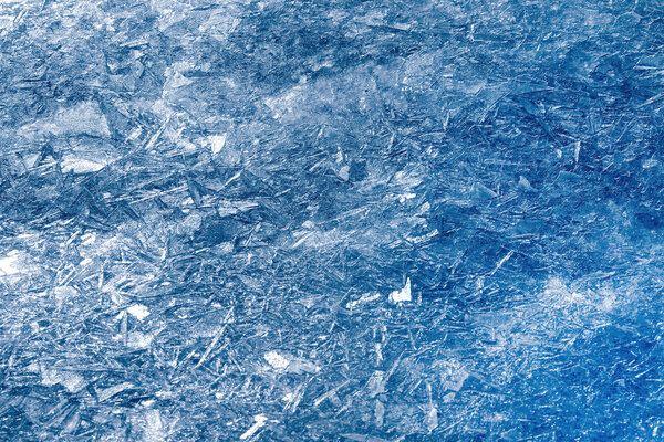 Abstract ice texture