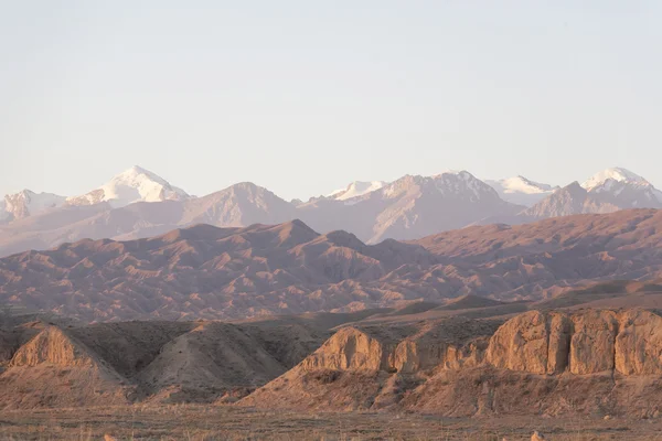 Red clay mountain — Stock Photo, Image