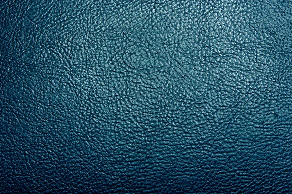Textur des Leders dunkelblau — Stockfoto