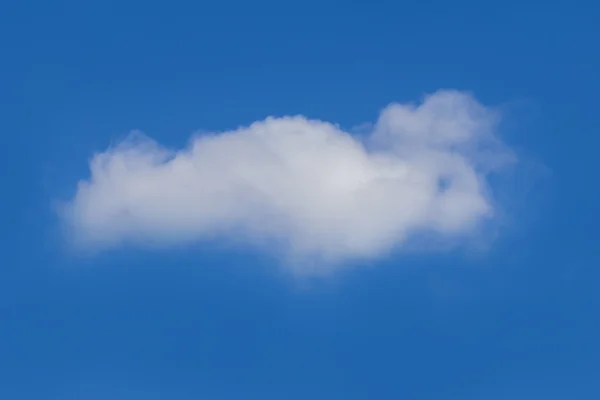 White cloud in blauwe hemel — Stockfoto