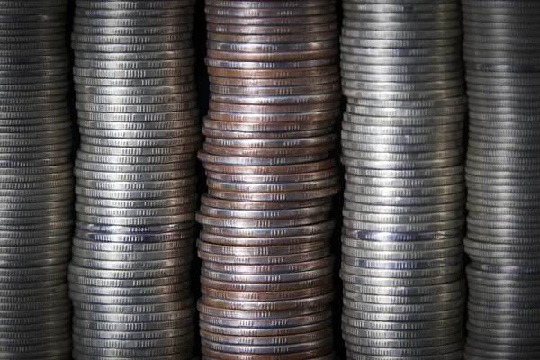 Fondo conjunto de monedas —  Fotos de Stock
