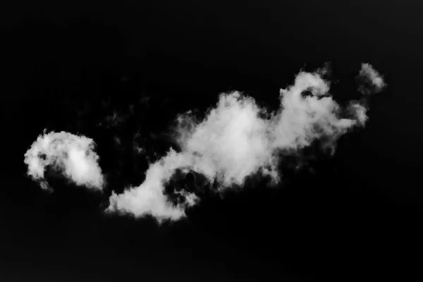 Nuvem no céu negro — Fotografia de Stock