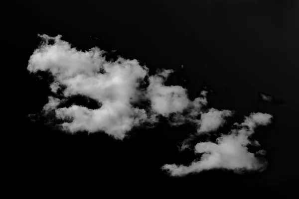 Wolk in zwarte lucht — Stockfoto