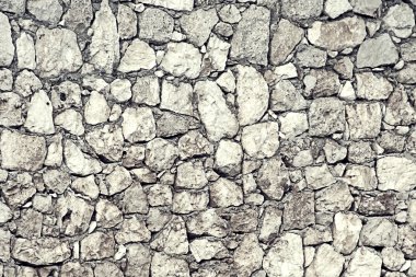 Eski gri taş duvar dokusu