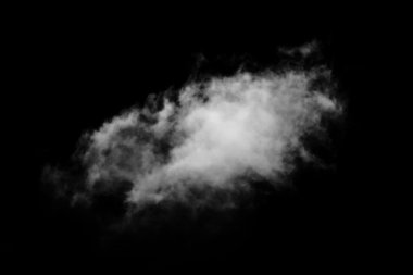 Beyaz bulutlar Siyah gök