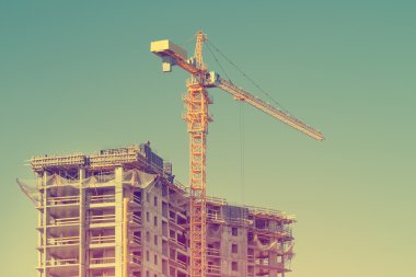 gökdelen inşaat vinç ile