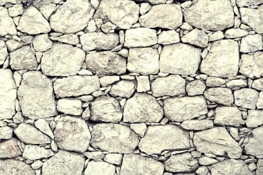 Eski gri taş duvar dokusu