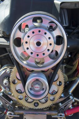 Vites motor parçası