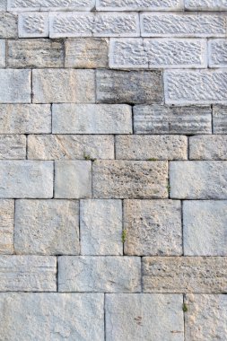 Eski gri taş duvar dokusu