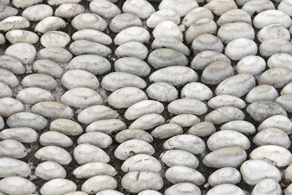 Ggray заокруглені дрібногалечний каменів — стокове фото