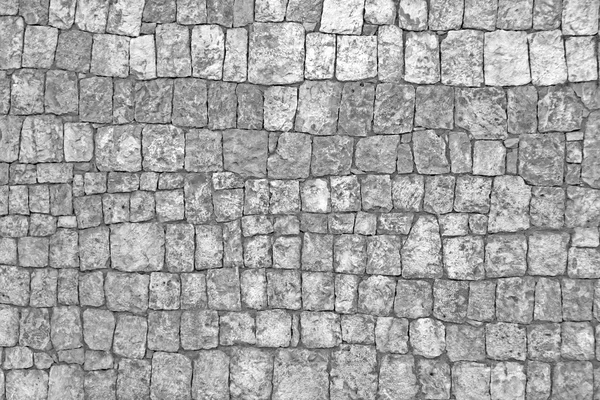 Eski gri taş duvar dokusu — Stok fotoğraf