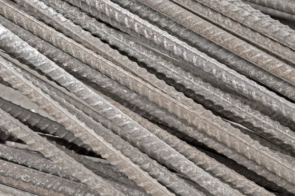 Graue rostige Metallbeschläge — Stockfoto