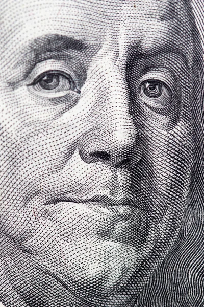 President's face on dollar bill — Stock Fotó