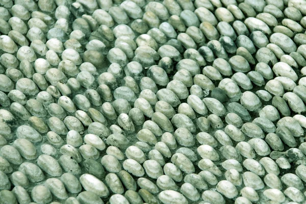 Ggray rounded pebble stones — Stock Photo, Image