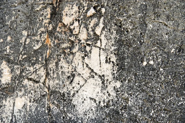 Textura de pedra cinza com rachaduras — Fotografia de Stock