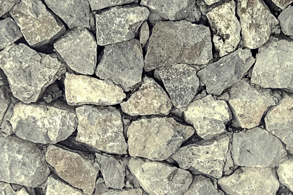 Stary szary kamień ściana tekstury — Zdjęcie stockowe