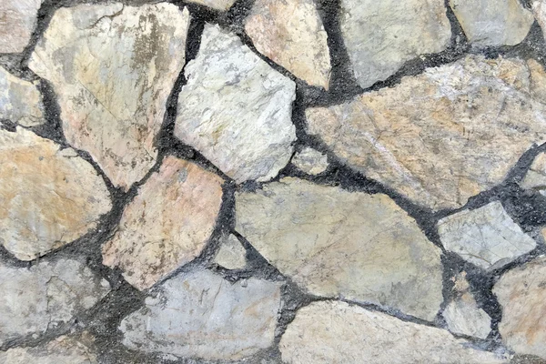 Παλιά γκρι υφή πέτρινου τοίχου — Φωτογραφία Αρχείου