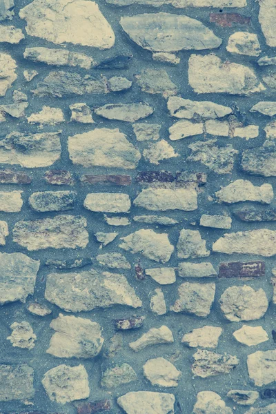 Vieille texture de mur de pierre grise — Photo