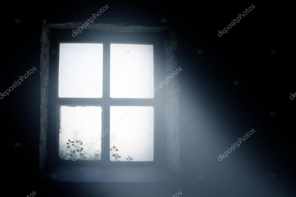 Sunlight thru wooden window
