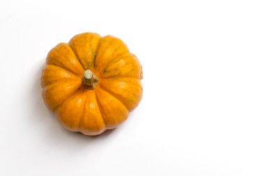 Yuvarlak turuncu kabak