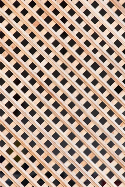 Wooden lattice texture — Stock Photo, Image