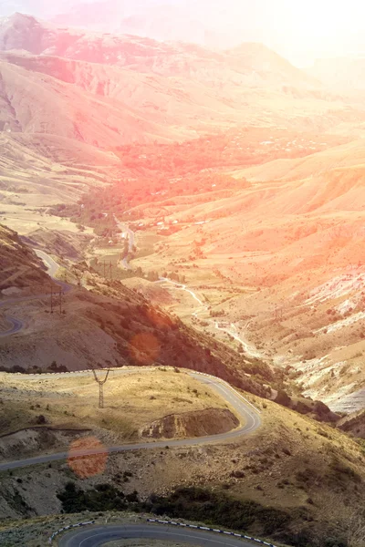 아름 다운 산 풍경 — 스톡 사진