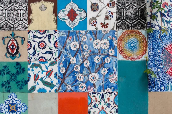 Azulejos de mosaico textura — Foto de Stock