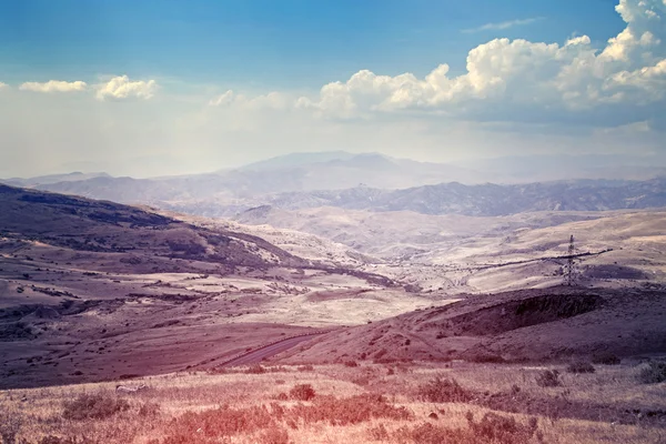 Pitoresk yeşil otlaklar — Stok fotoğraf