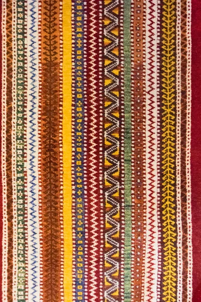Textura têxtil colorida — Fotografia de Stock