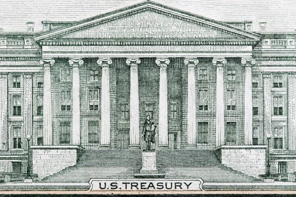 Dollar bill fragment — Stock Photo, Image