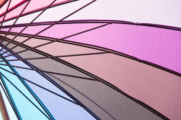 Parapluie ouvert multicolore — Photo