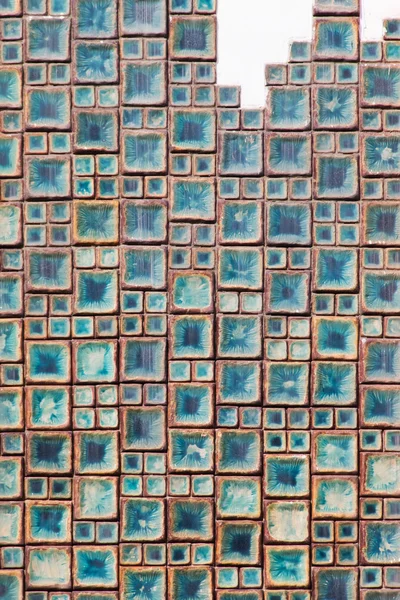 Текстура голубой мозаики — стоковое фото
