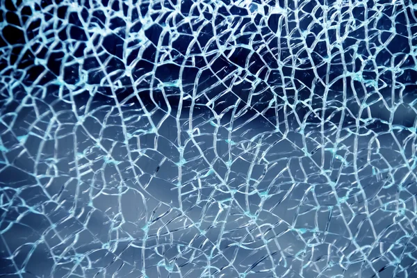 Broken glass texture — Stock Photo, Image