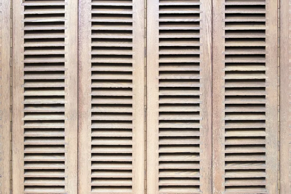 Closed wooden shutters — Stock Photo, Image