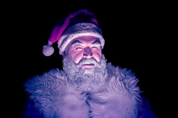 Злой Санта-Клаус — стоковое фото