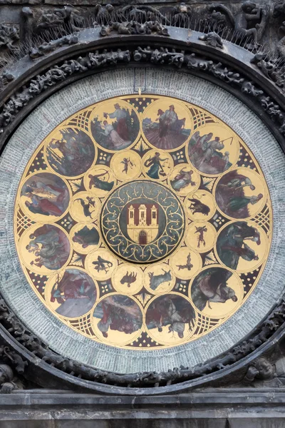 Cerchio con l'immagine dei santi — Foto Stock