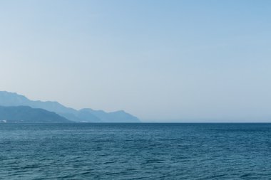 Deniz pitoresk görünümü