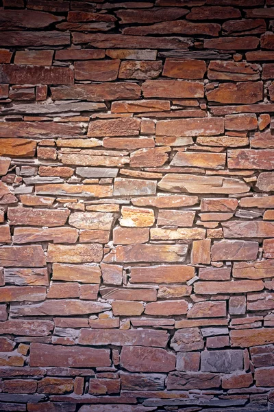 Laying of thin horizontal brick — Stock Photo, Image