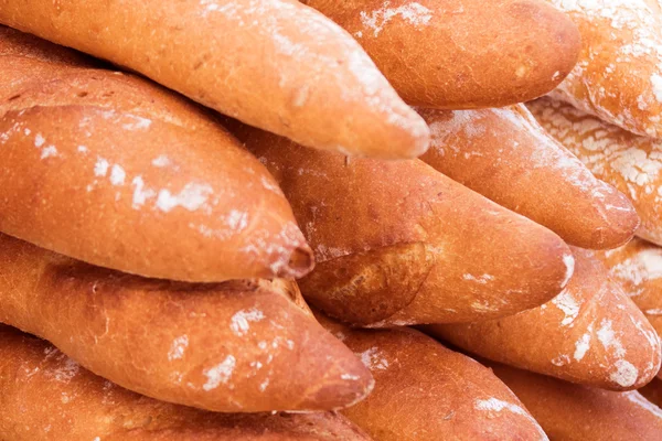Pile of fresh bread — Stock Photo, Image