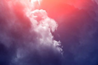 Overcast cloudy sky