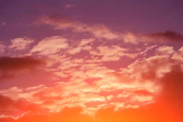 Festői felhős ég — Stock Fotó