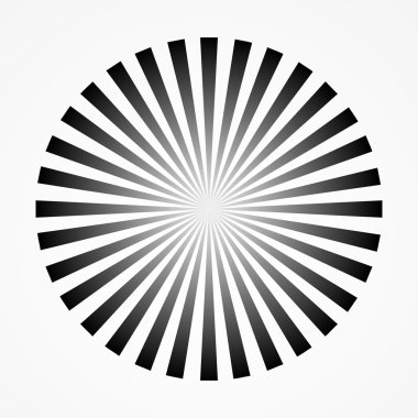 Soyut yakınsak ve satır - vektör çizim yayılan.