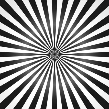 Soyut güneş ışınları arka plan - vektör çizim.