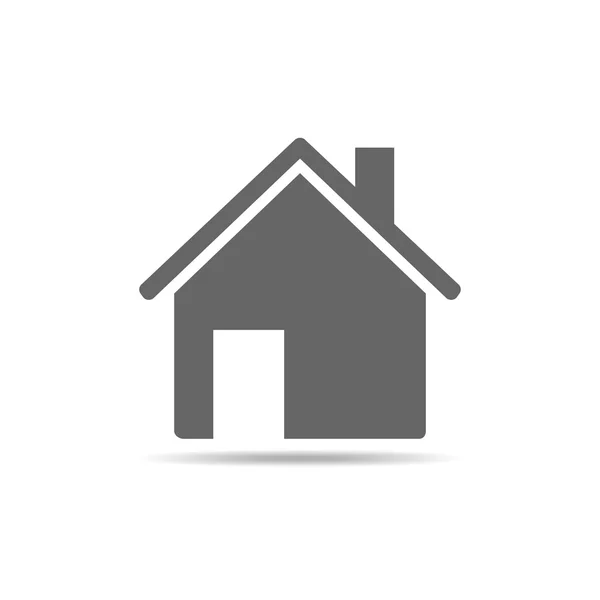 Home icon - vector illustration — Stock Vector