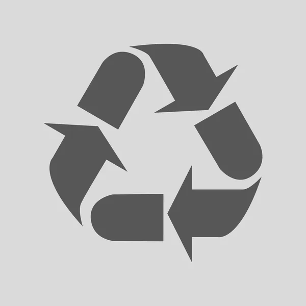 Recycle icon - vector illustration. — Stock Vector