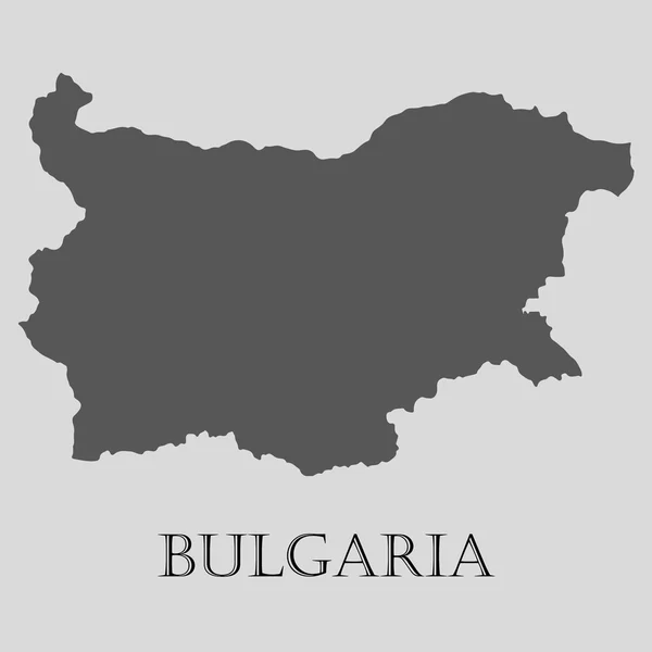 Μαύρο Βουλγαρία χάρτη - εικονογράφηση φορέας — Διανυσματικό Αρχείο